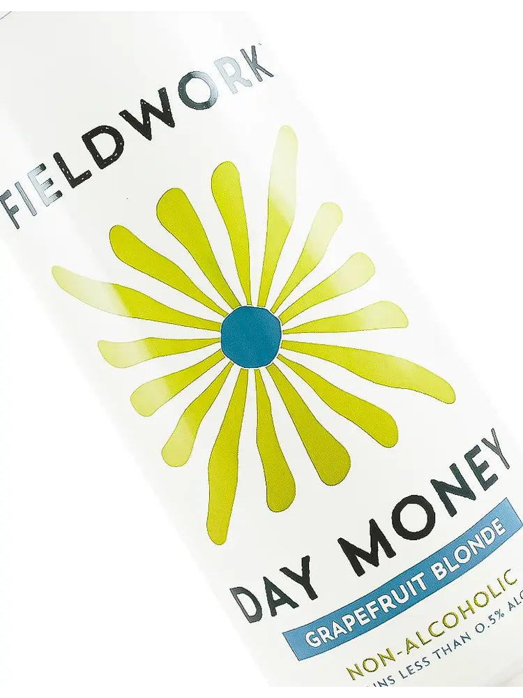 Fieldwork Brewing "Day Money" Grapefruit Blonde Non-Alcoholic 16oz Can - San Leandro, CA