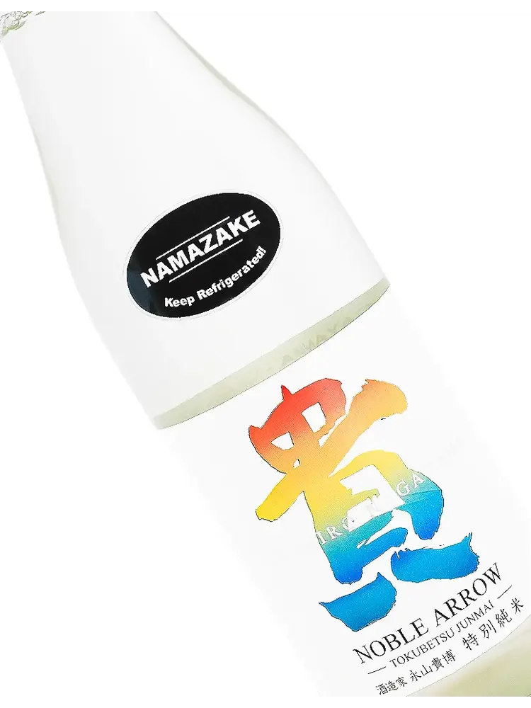 Takahiro Nagayama "Noble Arrow" Tokubetsu Junmai Namazake 720ml Bottle