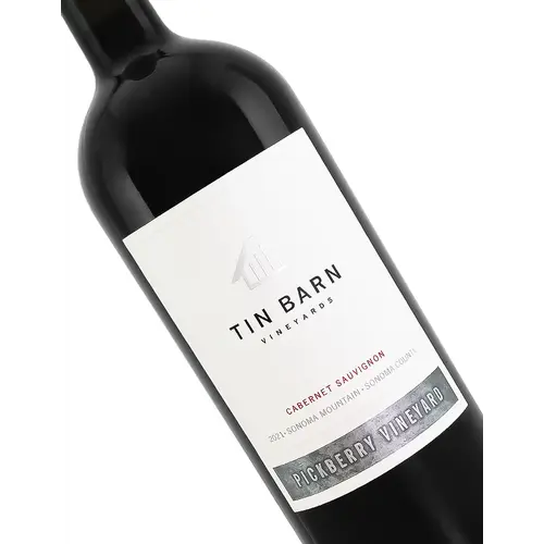 Tin Barn 2021 Cabernet Sauvignon, Pickberry Vineyard, Sonoma Mountain, Sonoma County