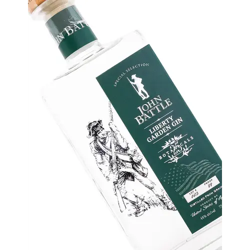 John Battle "Liberty" Garden Gin, Petaluma, California