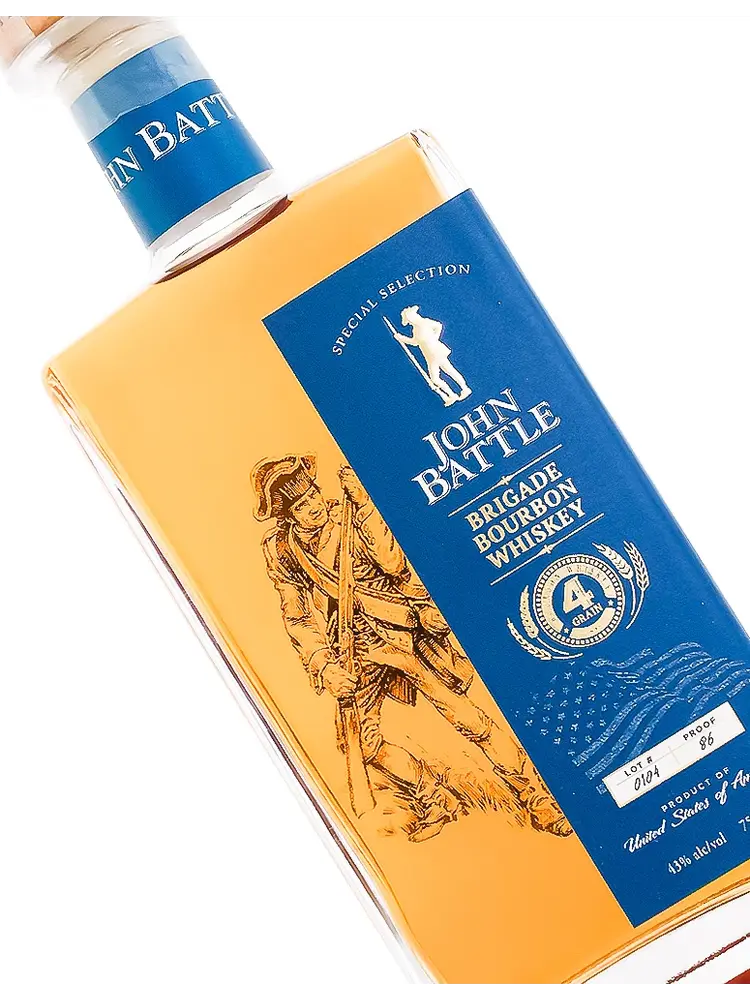 John Battle "Brigade" Bourbon Whiskey, Petaluma, California