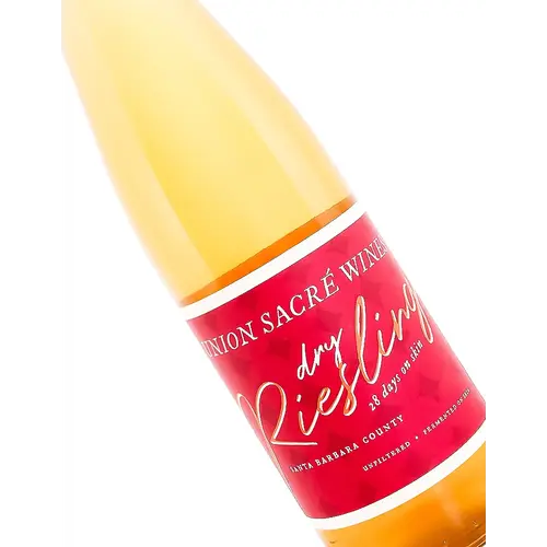 Union Sacre 2024 Skin Contact Riesling, Monterey, Paso Robles