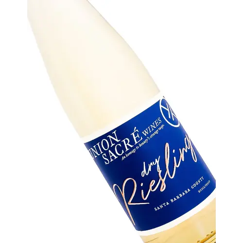 Union Sacre 2023 Dry Riesling, Santa Barbara County