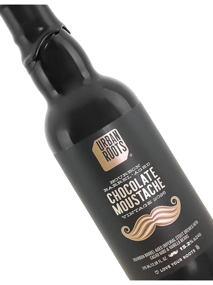 Urban Roots "Chocolate Moustache" Bourbon Barrel-Aged Imperial Stout 375ml Bottle - Sacramento, CA