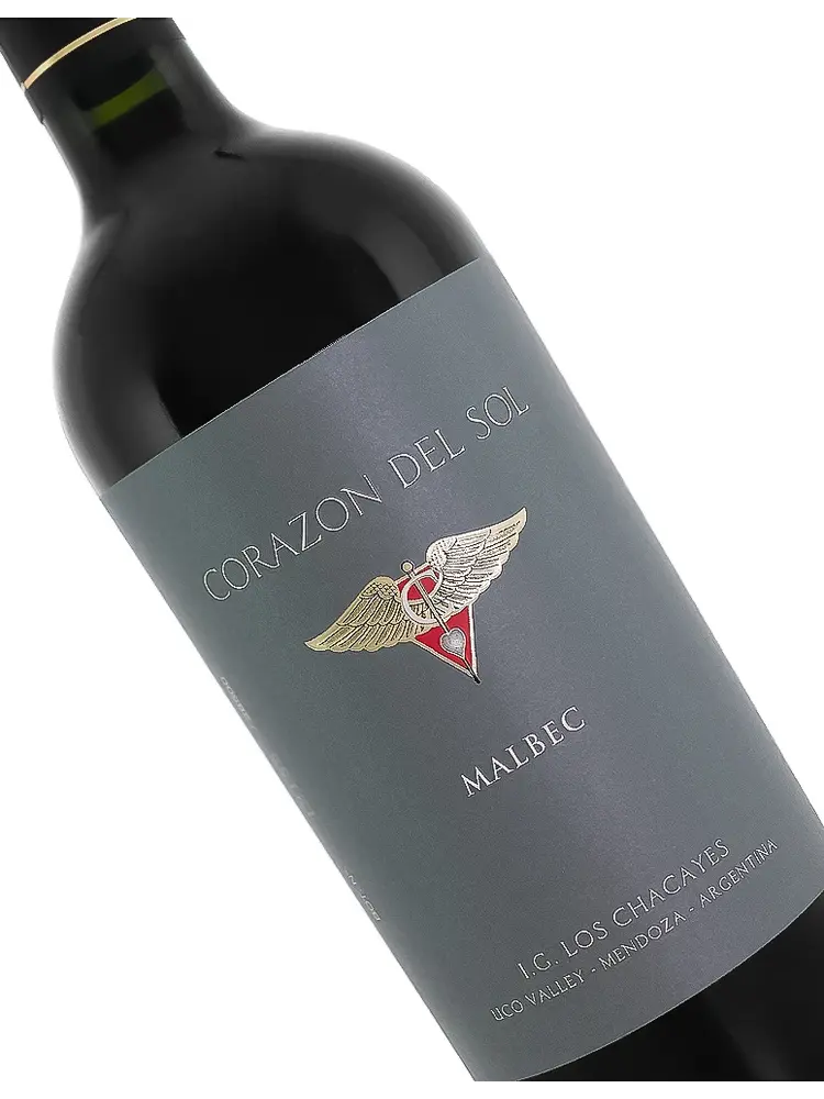 Corazon Del Sol 2024 Malbec Los Chacayes, Mendoza, Argentina