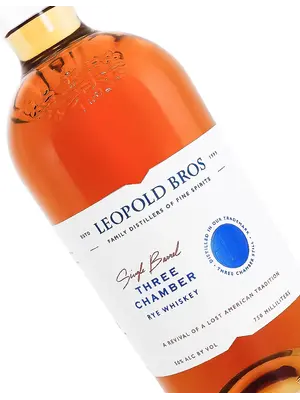 Leopold Bros Single Barrel Three Chamber Rye Whiskey, Denver, Colorado