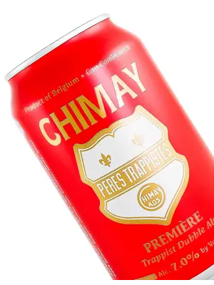 Chimay Peres Trappistes "Premiere" Trappist Dubble Ale 11.2oz Can - Belgium