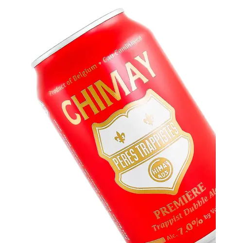 Chimay Peres Trappistes "Premiere" Trappist Dubble Ale 11.2oz Can - Belgium