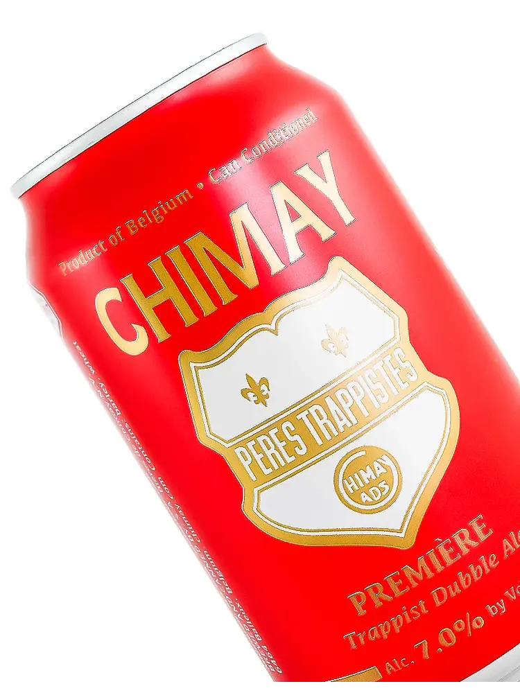 Chimay Peres Trappistes "Premiere" Trappist Dubble Ale 11.2oz Can - Belgium