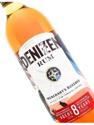 Denizen Rum "Merchant's Reserve" Caribbean Blended Rum Aged 8 Years