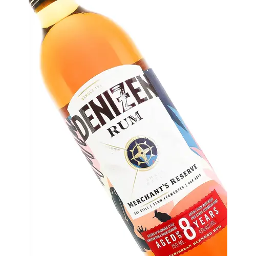 Denizen Rum "Merchant's Reserve" Caribbean Blended Rum Aged 8 Years