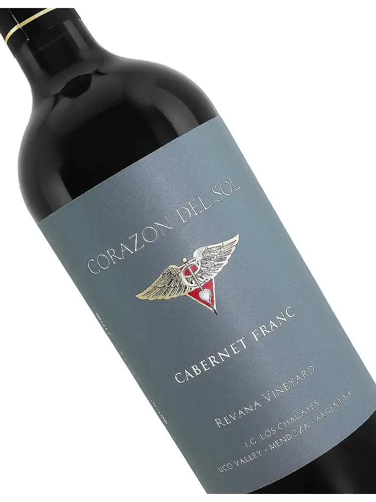 Corazon Del Sol 2022 Cabernet Franc, Revana Vineyard, Mendoza, Argentina