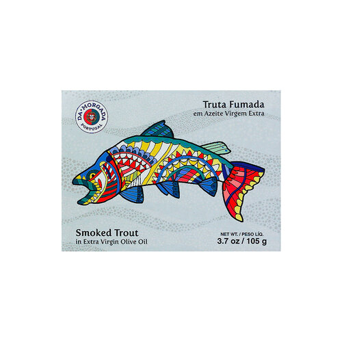 Da Morgada Smoked Trout In Extra Virgin Olive Oil 3.7oz Tin, Portugal