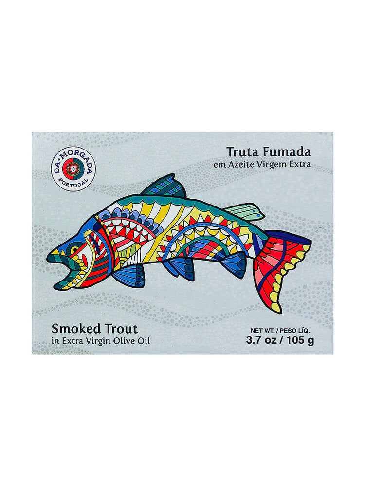 Da Morgada Smoked Trout In Extra Virgin Olive Oil 3.7oz Tin, Portugal