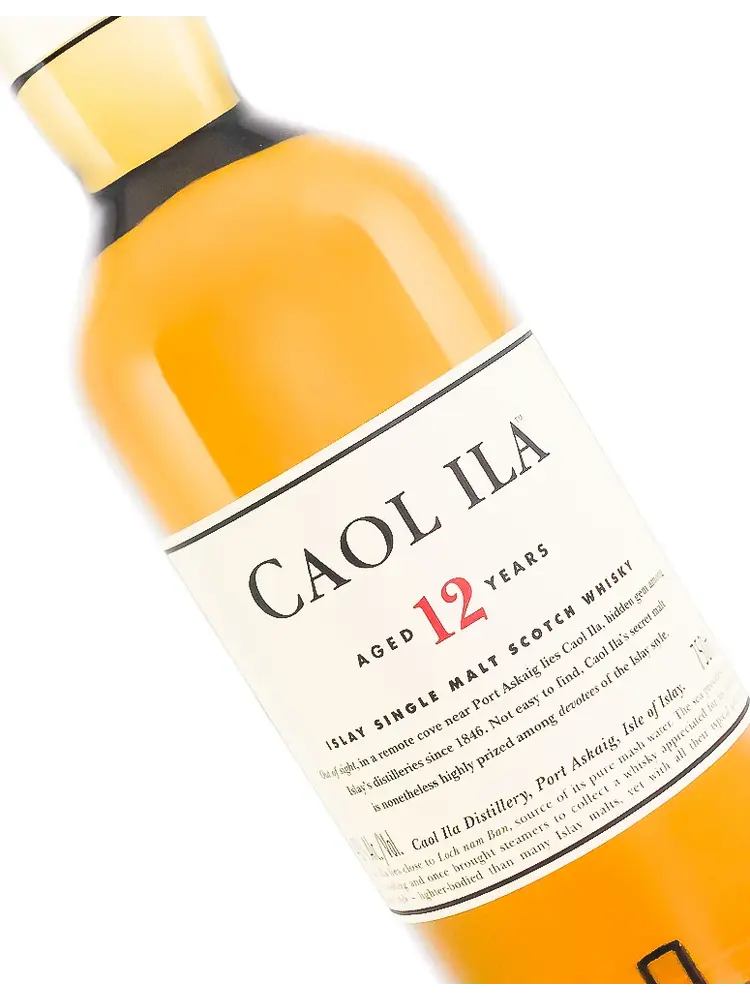 Caol Ila Islay Single Malt Scotch Whisky Aged 12 Years