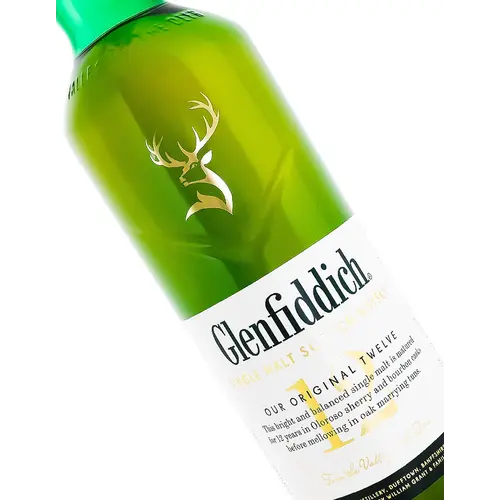Glenfiddich Single Malt Scotch Whisky Aged 12 Years