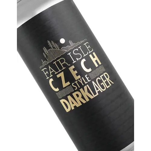 Fair Isle Brewing "Czech Style" Dark Lager 16oz Can - Seattle, WA
