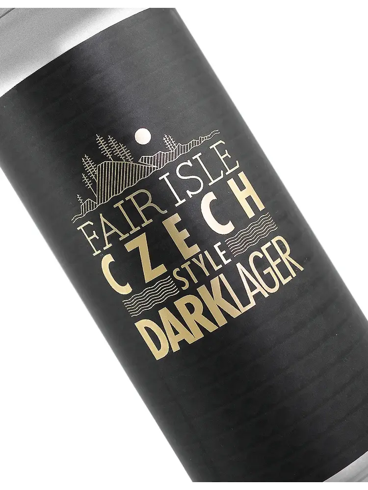 Fair Isle Brewing "Czech Style" Dark Lager 16oz Can - Seattle, WA