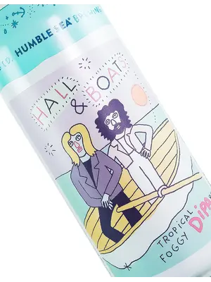 Humble Sea Brewing "Hall & Boats" Tropical Foggy DIPA 16oz Can - Santa Cruz, CA