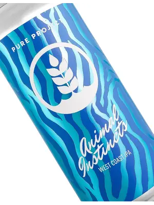 Pure Project "Animal Instincts" West Coast IPA 16oz Can - San Diego, CA