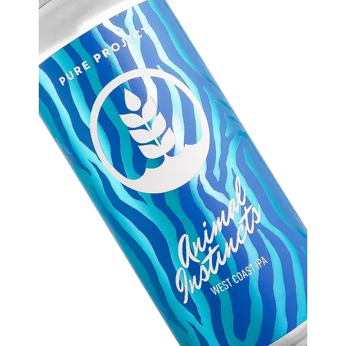 Pure Project "Animal Instincts" West Coast IPA 16oz Can - San Diego, CA