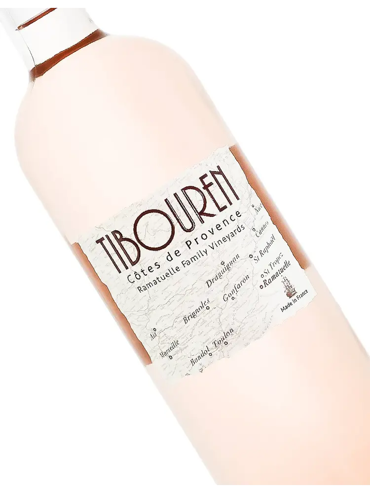 Vignobles de Ramatuelle 2025 Cotes de Provence Tibouren Rosé, Vin de Provence a Ramatuelle