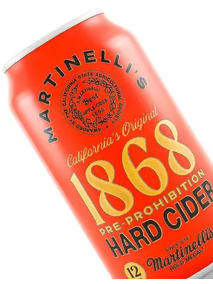 Martinelli's 1868 "Pre-Prohibition" Hard Cider 12oz Can - Chico, CA