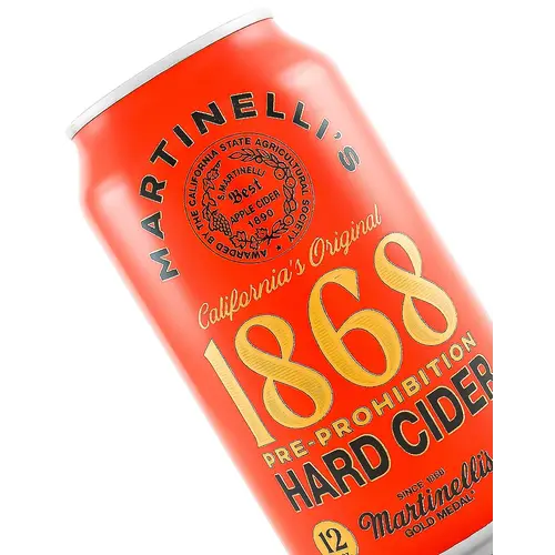 Martinelli's 1868 "Pre-Prohibition" Hard Cider 12oz Can - Chico, CA