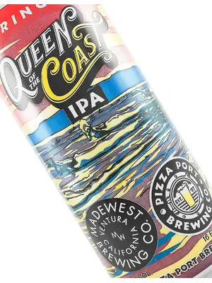 Pizza Port Brewing/Madewest “Queen Of The Coast” IPA 16oz Can - Carlsbad, CA