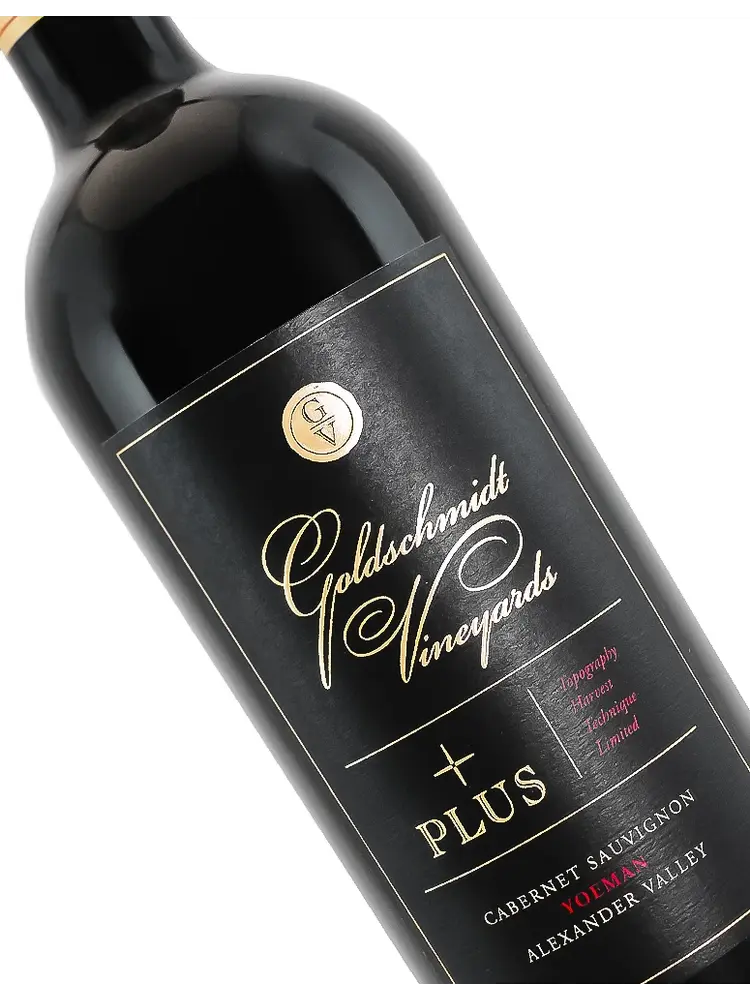 Goldschmidt 2022 Cabernet Sauvignon 'Plus' Yoeman Vineyard, Alexander Valley, Sonoma County