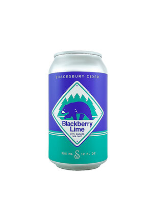 Shacksbury Cider "Blackberry Lime" Cider 12oz Can - Vergennes, VT