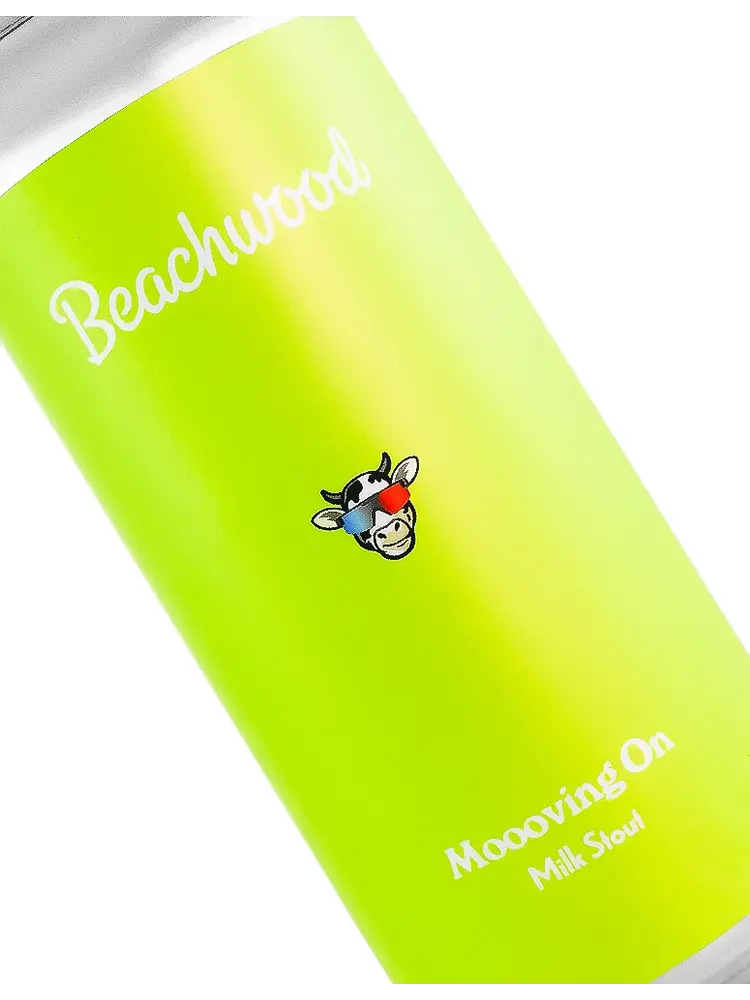 Beachwood Brewing "Moooving On" Milk Stout 16oz Can - Huntington Beach, CA