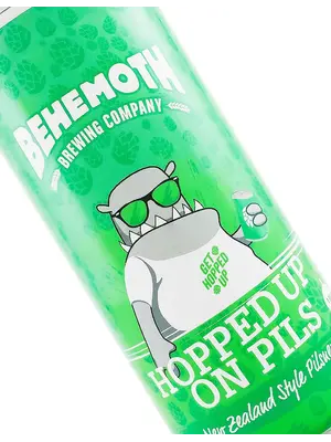 Behemoth Brewing "Hopped Up On Pils" New Zealand Style Pilsner 16oz Can - Louisville, KY