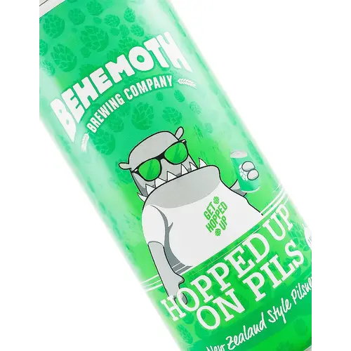 Behemoth Brewing "Hopped Up On Pils" New Zealand Style Pilsner 16oz Can - Louisville, KY