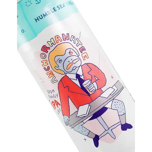 Humble Sea Brewing "Anchormanatee" DDH Foggy IPA 16oz Can - Santa Cruz, CA