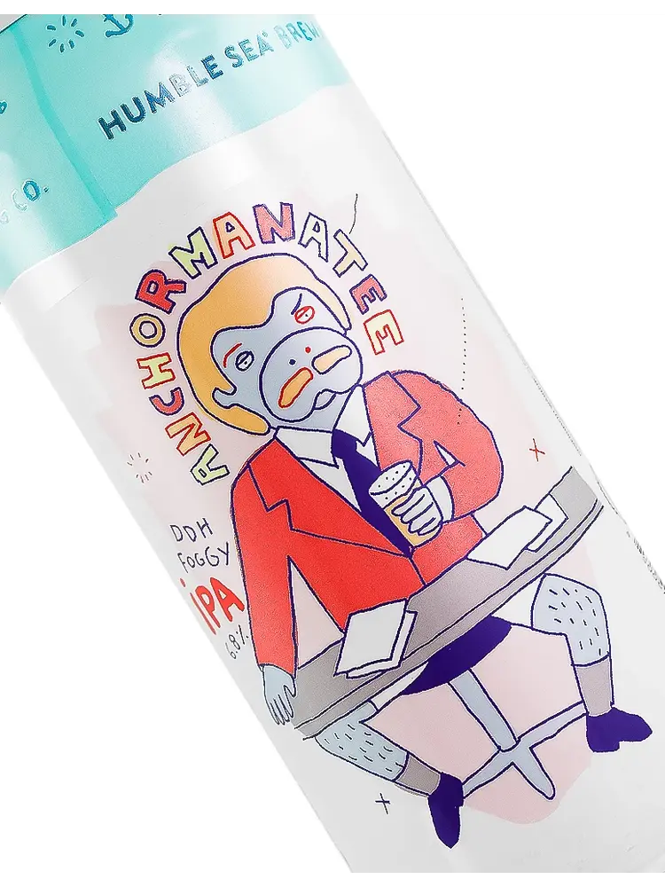 Humble Sea Brewing "Anchormanatee" DDH Foggy IPA 16oz Can - Santa Cruz, CA