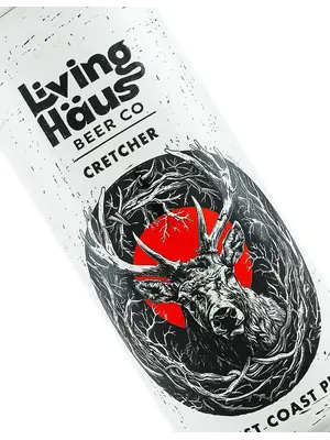 Living Haus Beer "Cretcher" West Coast Pils 16oz Can - Portland, OR