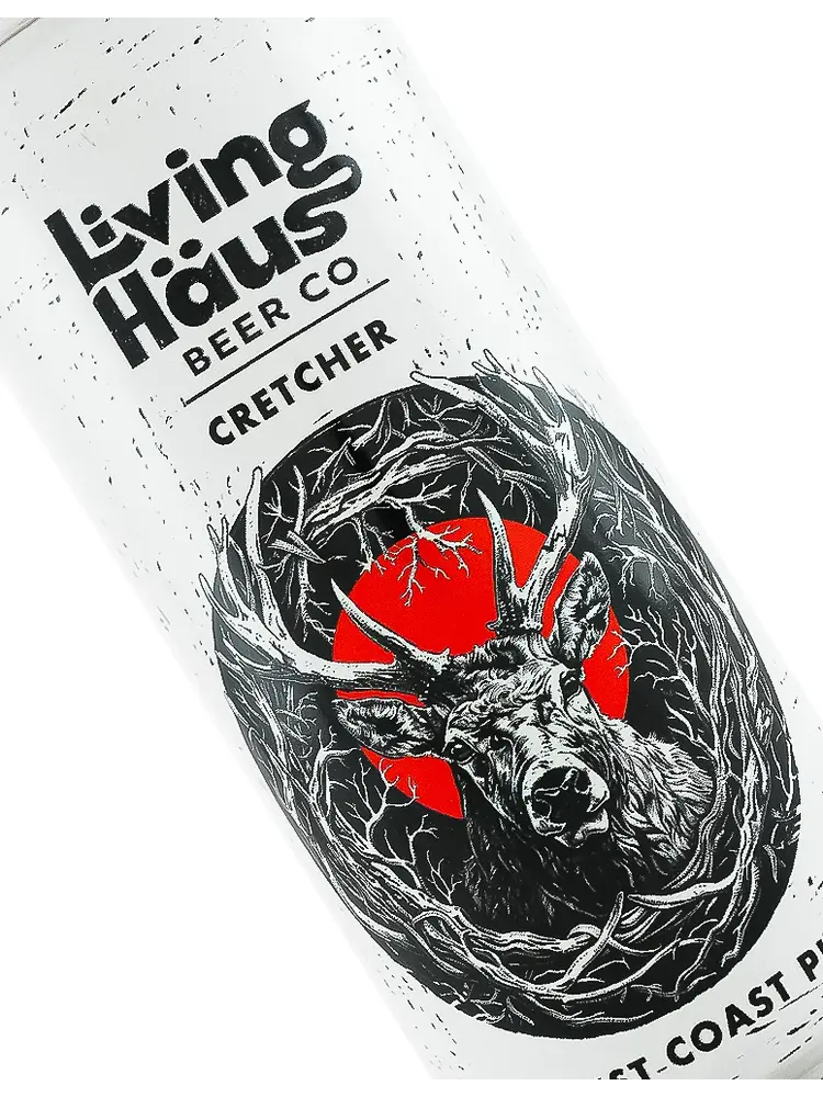 Living Haus Beer "Cretcher" West Coast Pils 16oz Can - Portland, OR