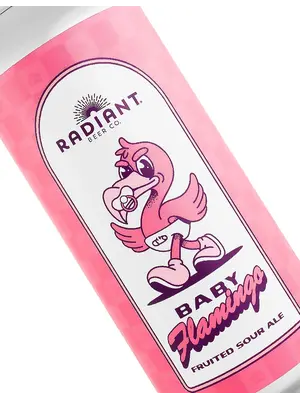 Radiant Beer "Baby Flamingo" Fruited Sour Ale 16oz Can - Anaheim, CA
