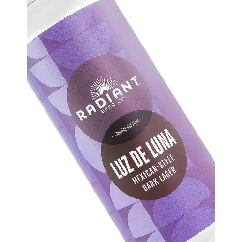 Radiant Beer "Luz De Luna" Mexican-Style Dark Lager 16oz Can - Anaheim, CA