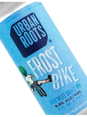 Urban Roots Brewing "Frost Bike" Cold West Coast IPA 16oz Can - Sacramento, CA