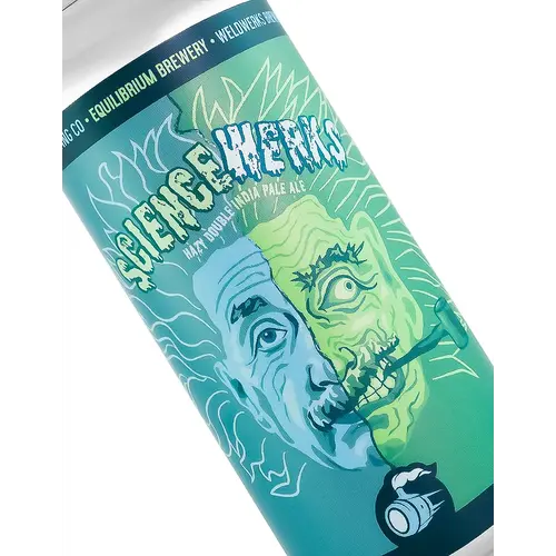 Weldwerks Brewing/Equilibrium Brewing "Science Werks" Hazy Double India Pale Ale 16oz Can - Greeley, CO