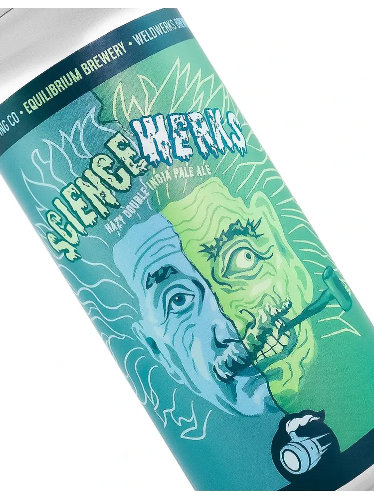 Weldwerks Brewing/Equilibrium Brewing "Science Werks" Hazy Double India Pale Ale 16oz Can - Greeley, CO