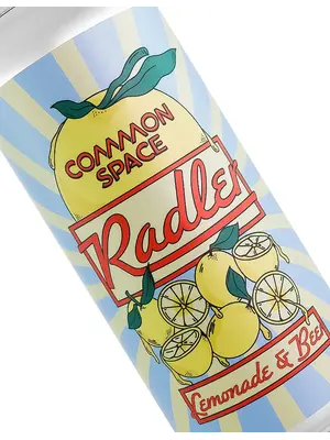Common Space Brewery "Radler" Lemonade & Beer 16oz Can - Hawthorne, CA