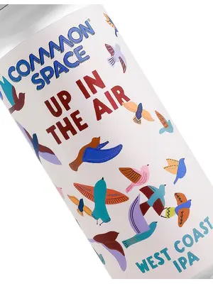 Common Space Brewery "Up In The Air" West Coast IPA 16oz Can - Hawthorne, CA