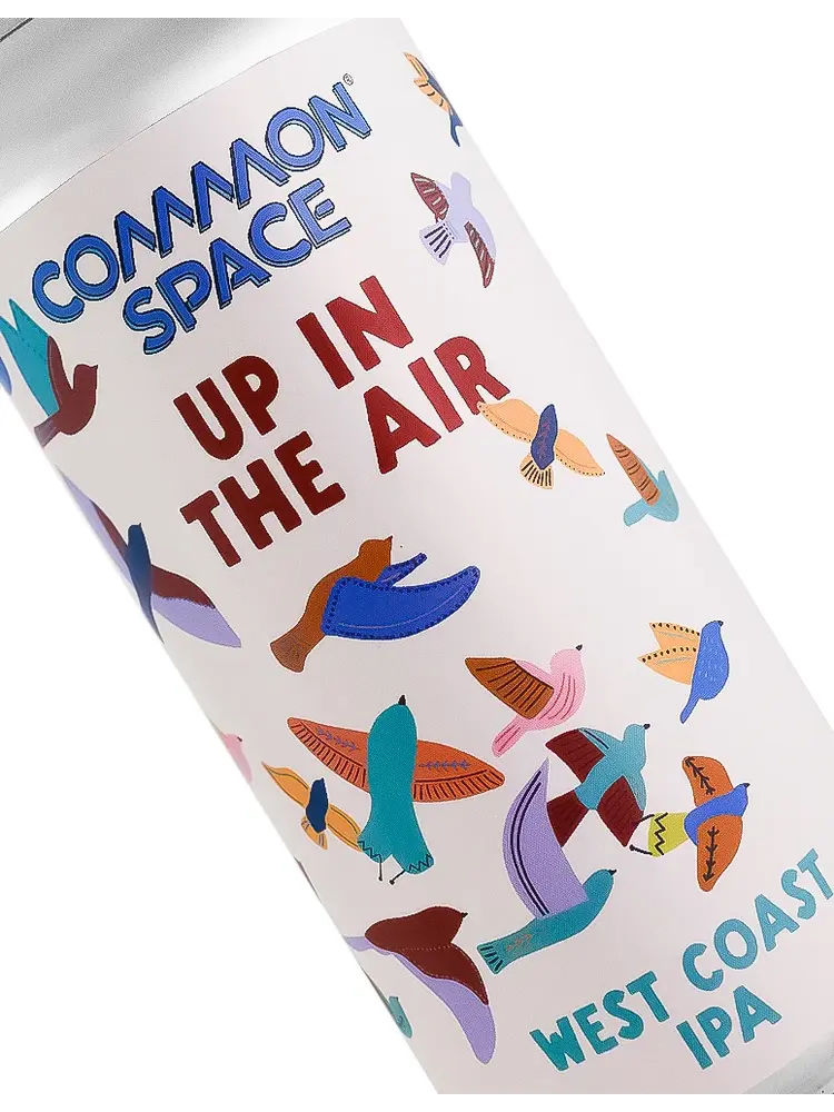 Common Space Brewery "Up In The Air" West Coast IPA 16oz Can - Hawthorne, CA