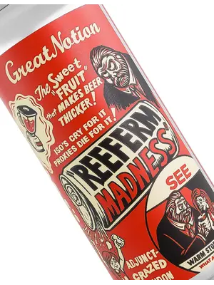 Great Notion Brewing "Reeferm Madness" Tart Smoothie Ale 16oz Can - Portland, OR
