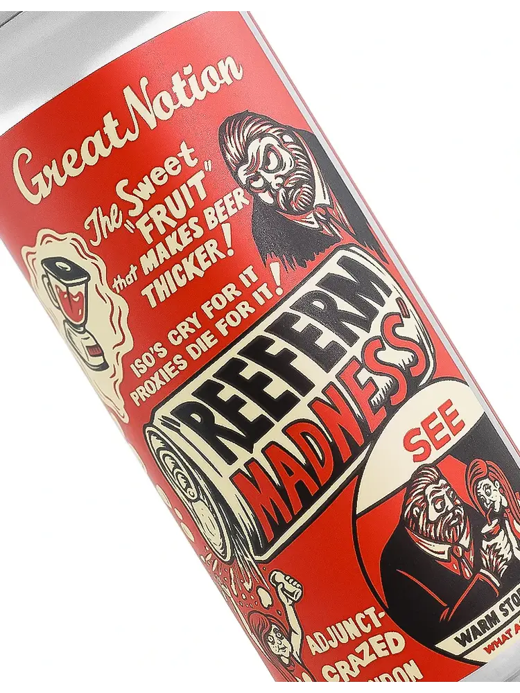 Great Notion Brewing "Reeferm Madness" Tart Smoothie Ale 16oz Can - Portland, OR
