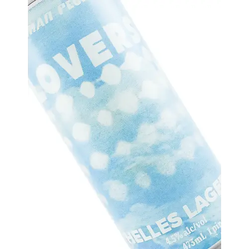 Human People Beer "Lovers" Helles Lager 16oz Can - Seattle, WA