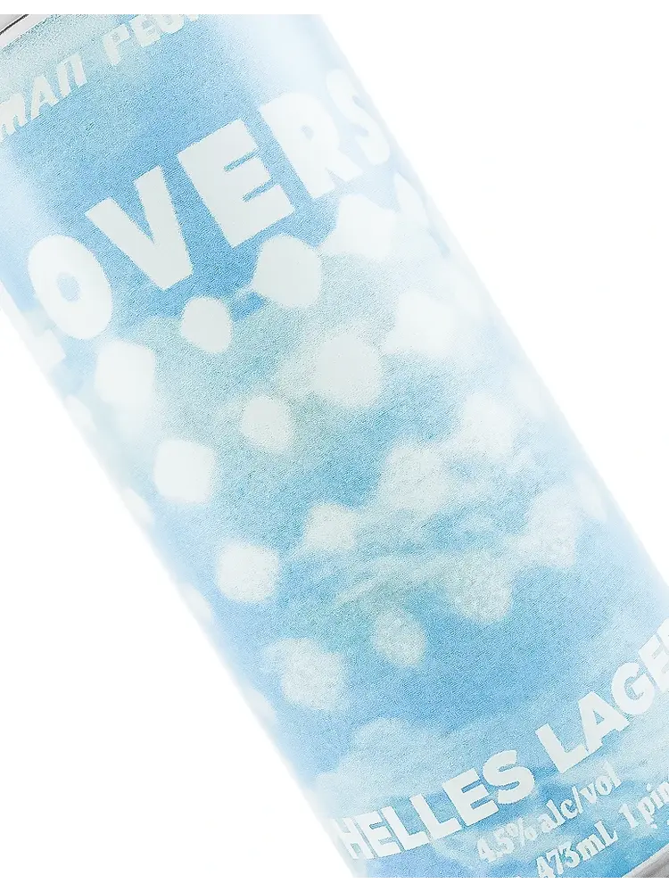 Human People Beer "Lovers" Helles Lager 16oz Can - Seattle, WA